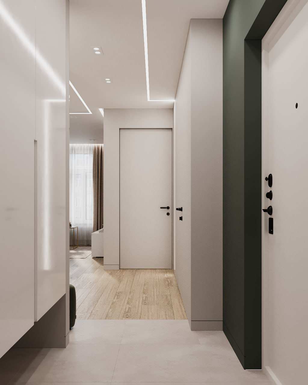 Дизайн-проект квартиры 60 кв.м в современном стиле