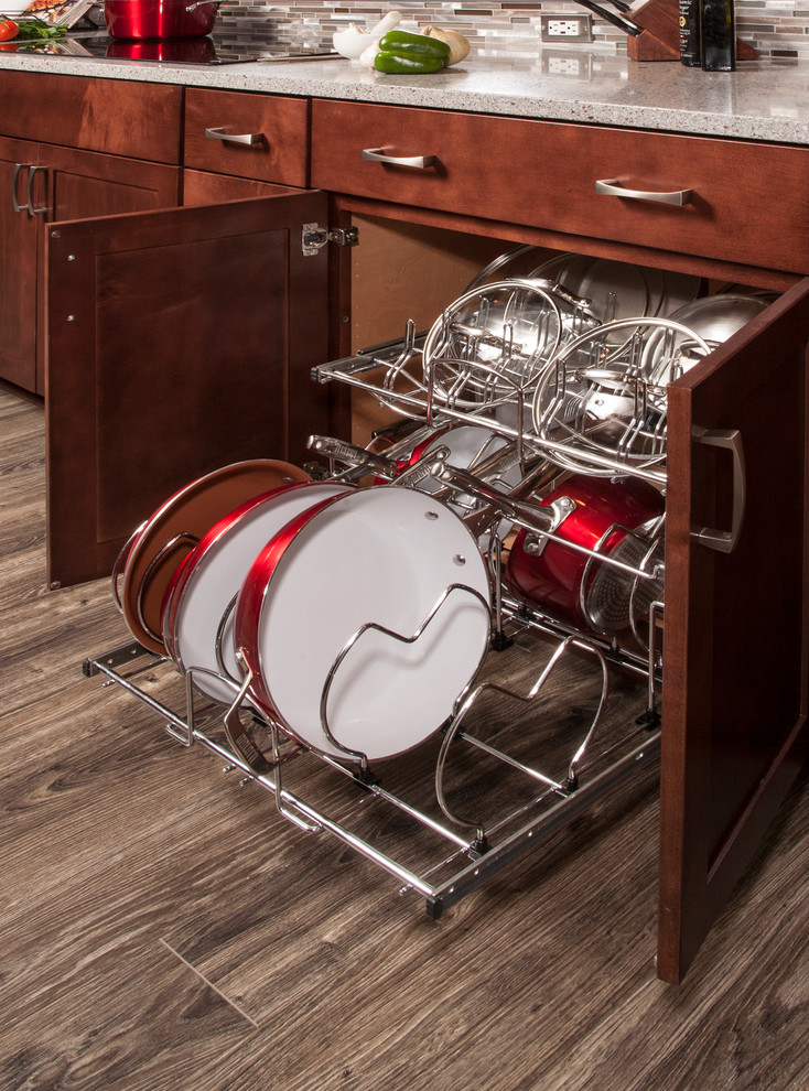 Inspiration for a transitional kitchen remodel in Seattle