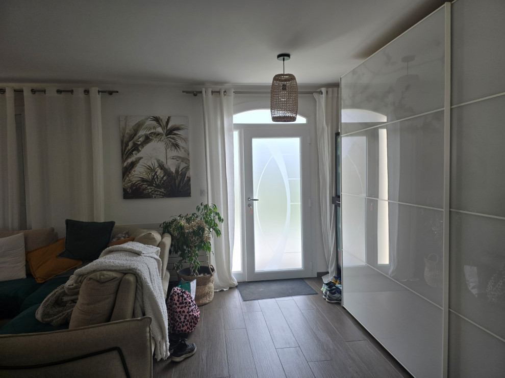 l'entrée avant