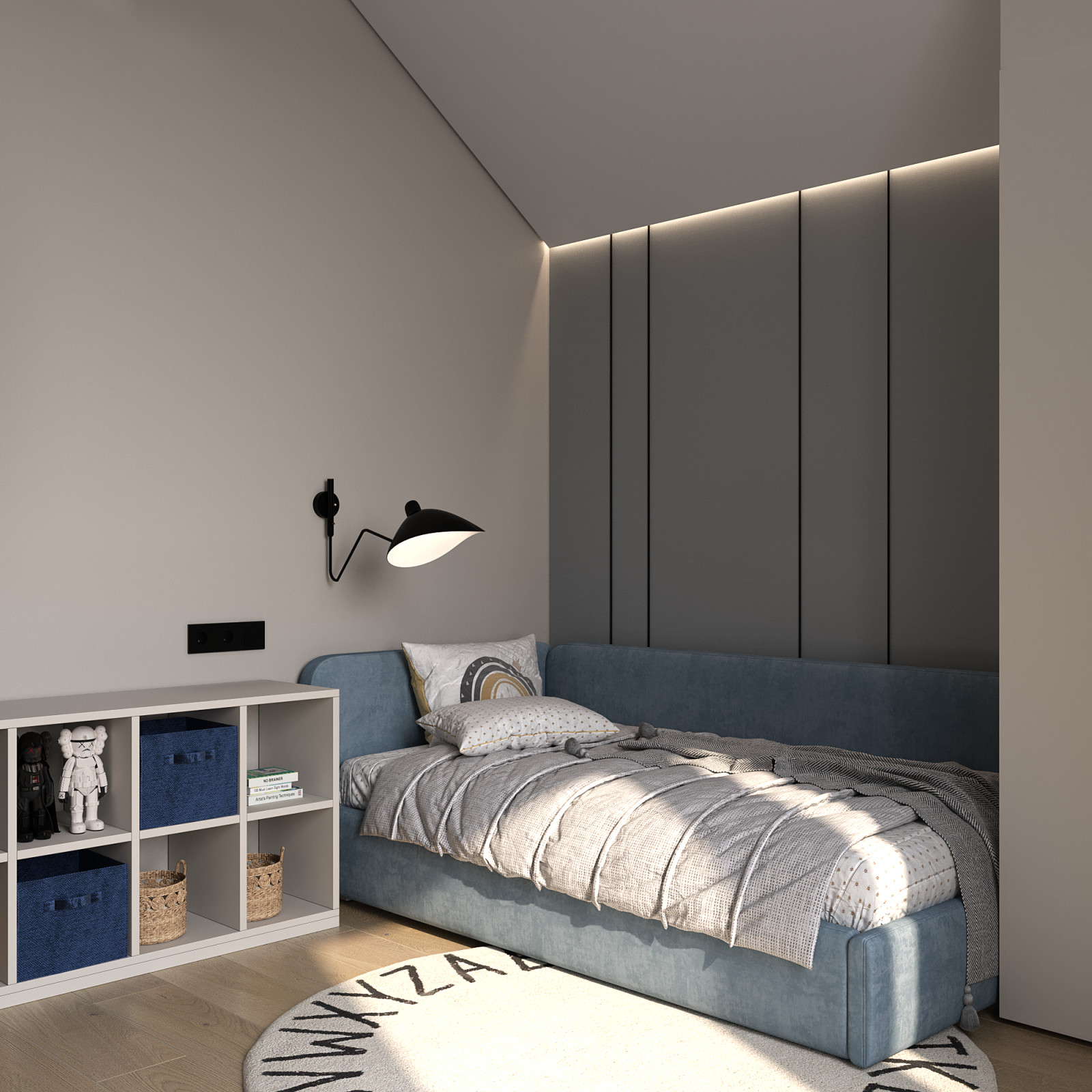 Коттедж в Мытищах, д. Шолохово — современный стиль с элементами минимализма