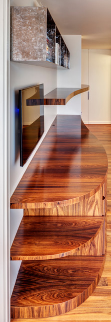 West 72nd Duplex, NYC contemporain-escalier