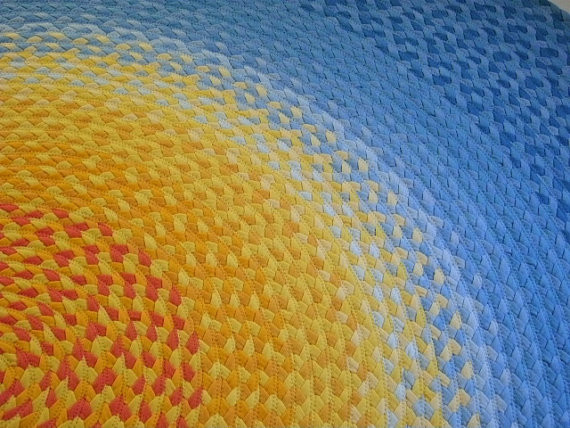 Bright Sun Rug by Green At Heart Rugs