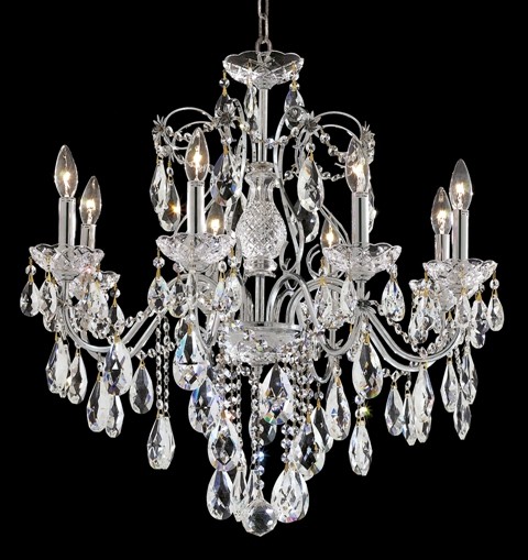 Elegant Lighting 2016D26C/EC Chandelier from the St. francis Collection