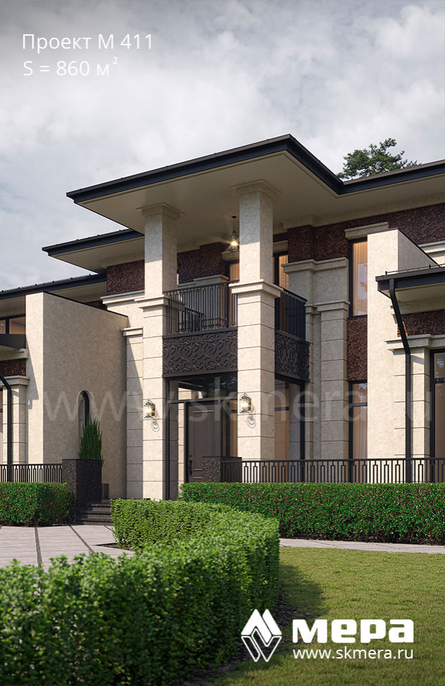 Проекты современных каменных домов