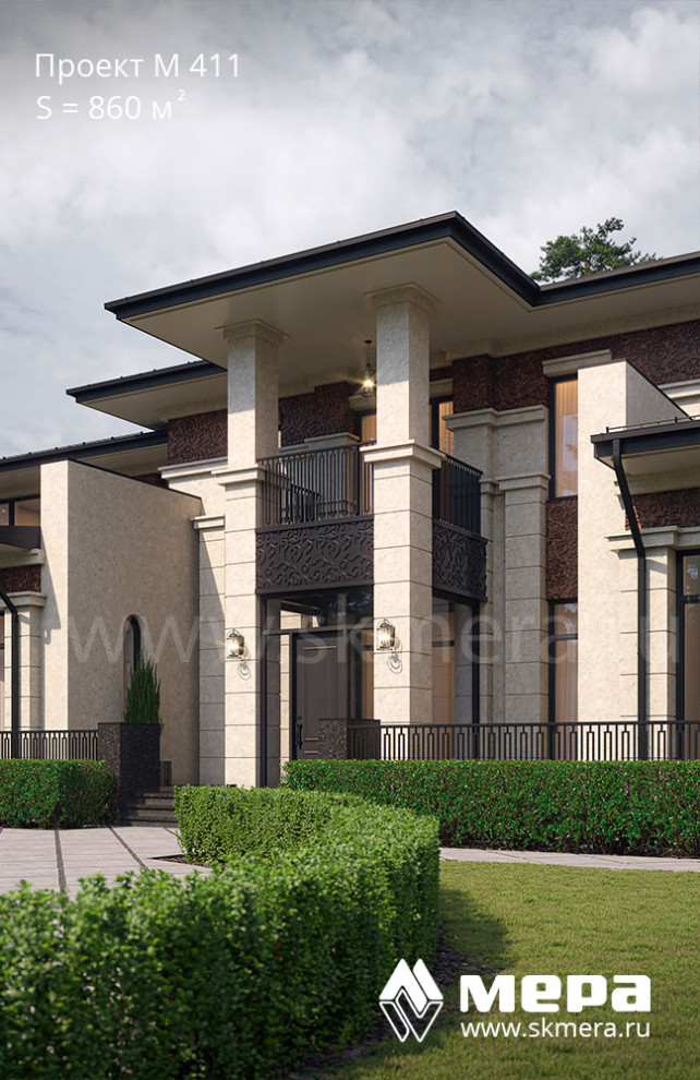 Проекты современных каменных домов