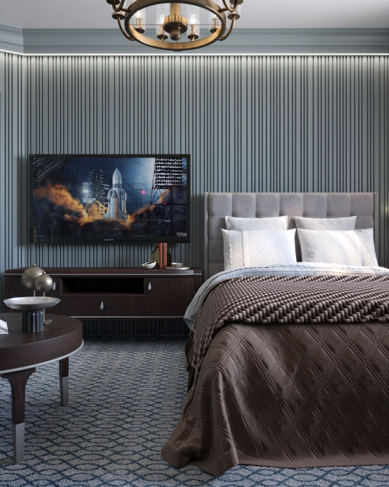 Панели для стен и карниз из гипса в квартире