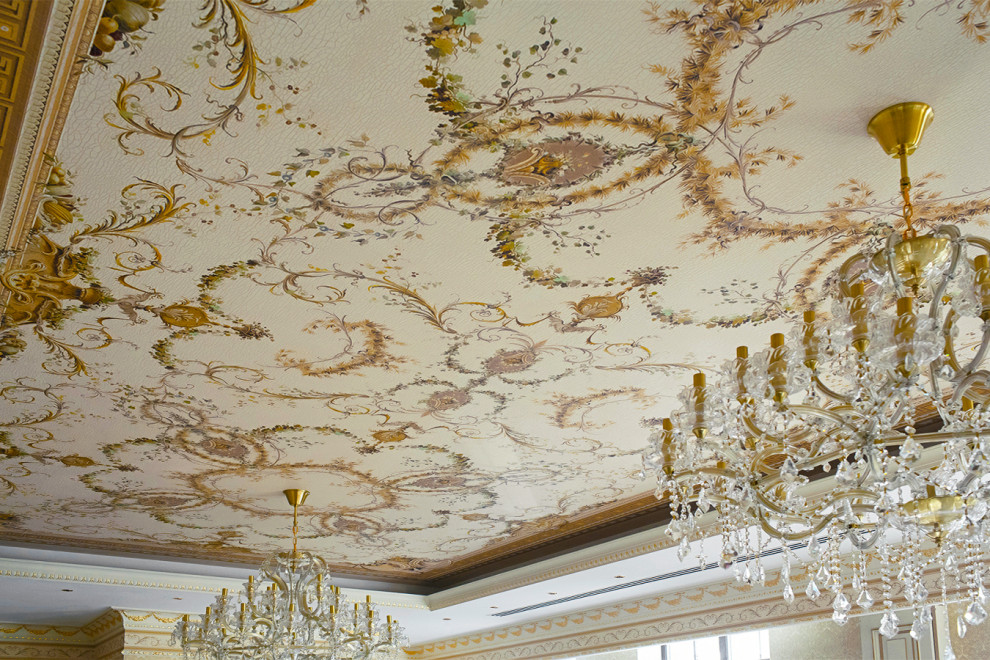 Оформление потолков в Алматинской Епархии Русской Православной Церкви