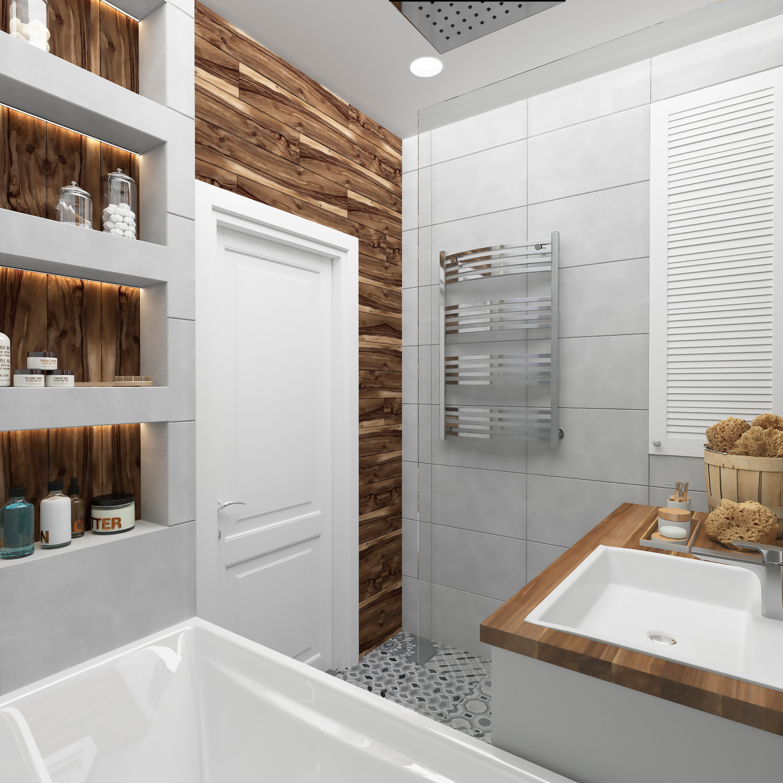 Дизайн 3-х комнатной квартиры в ЖК "Аврора-парк", г.Краснодар