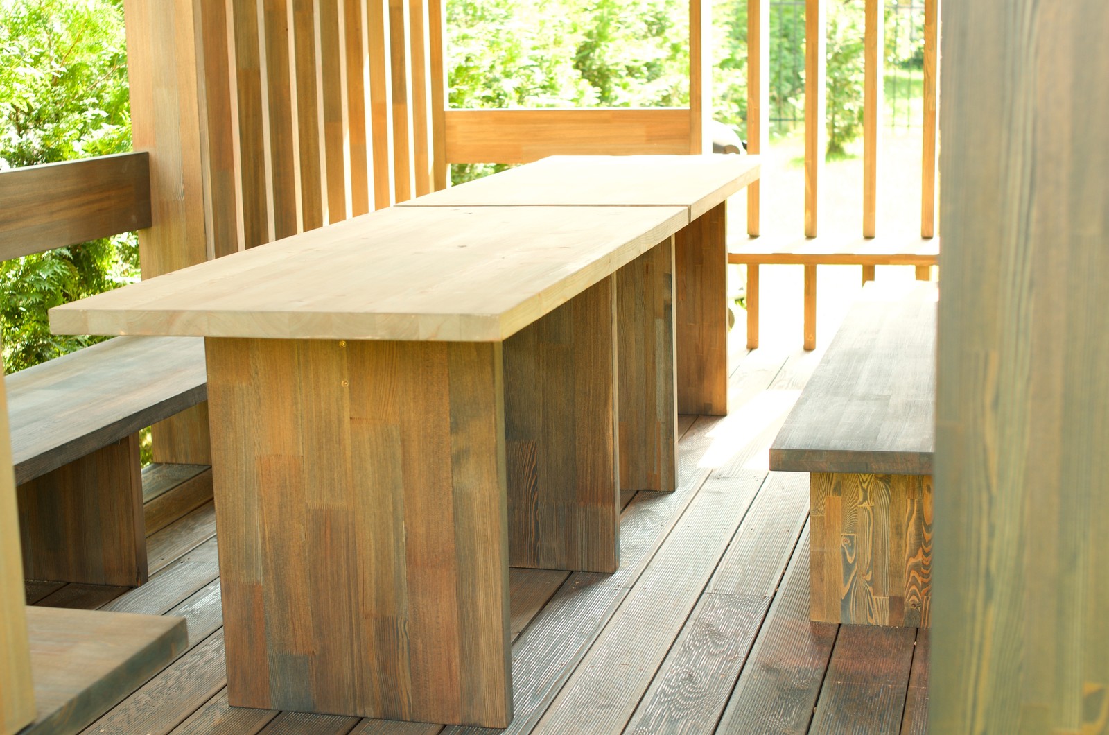 Беседка-павильон из лиственницы