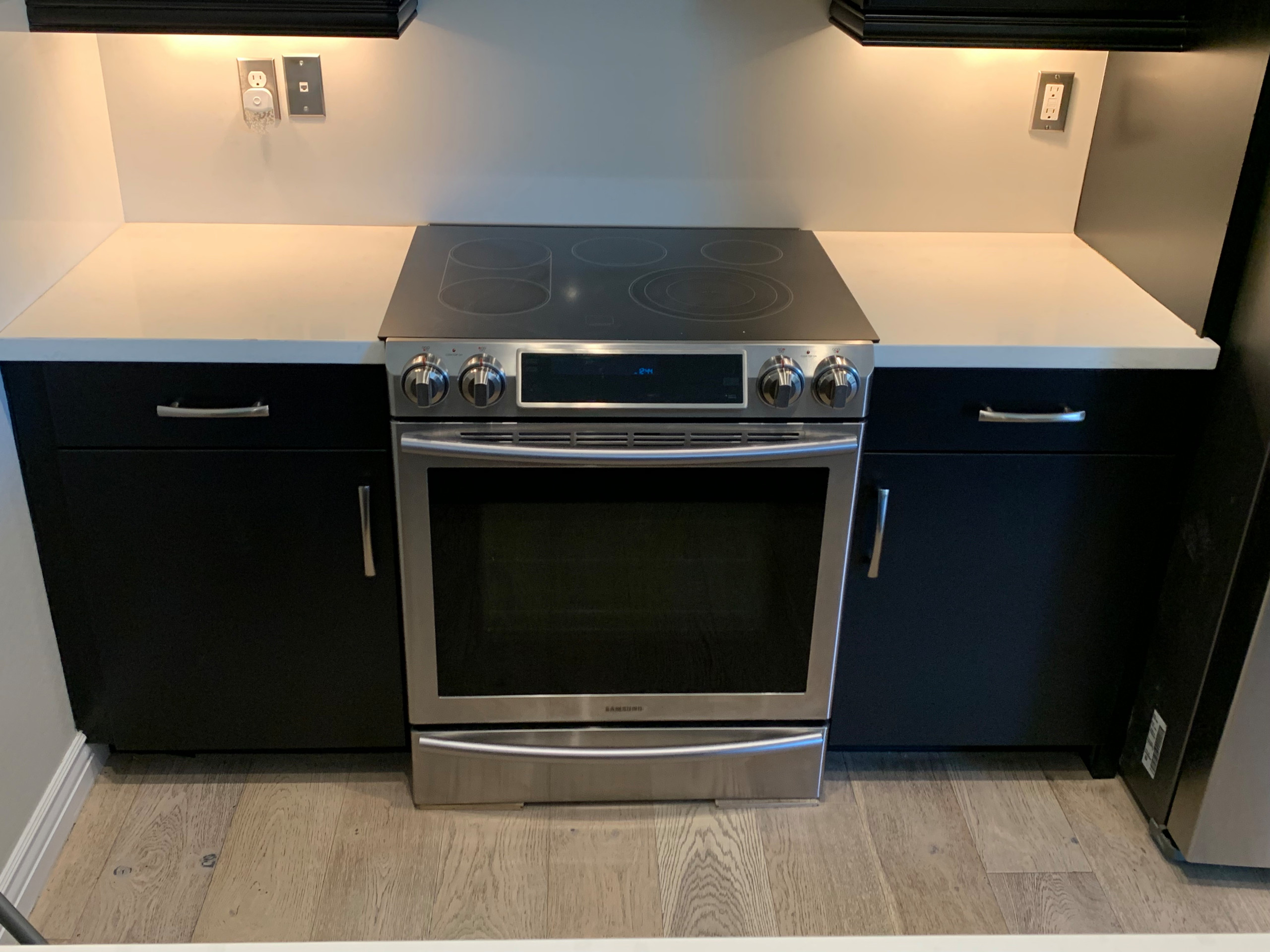 Black Painted Kitchen Cabinetry