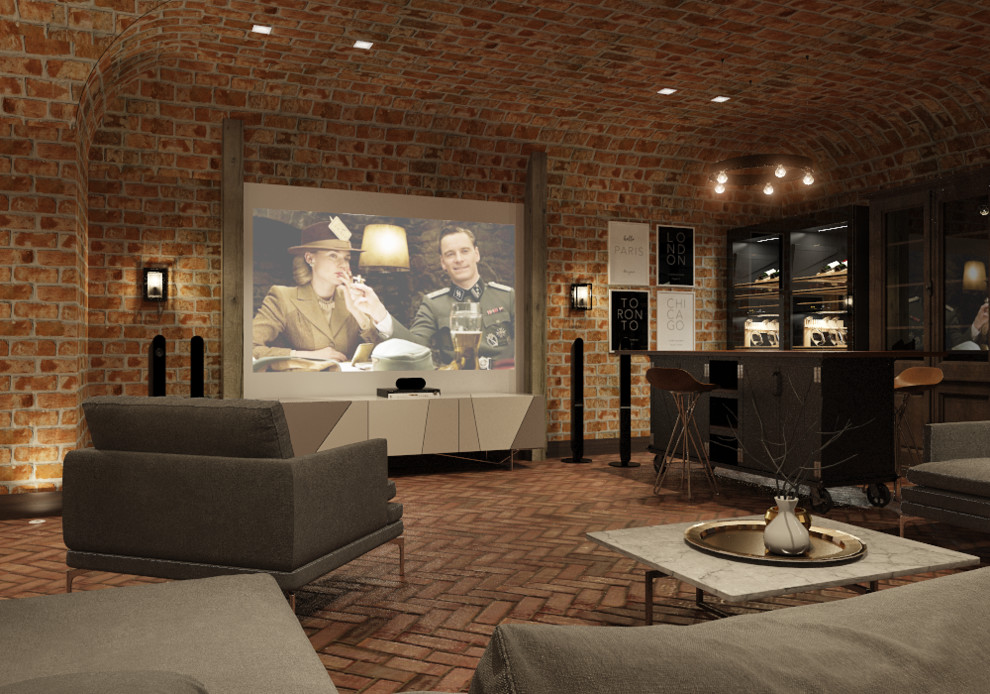 3 - этажный дом