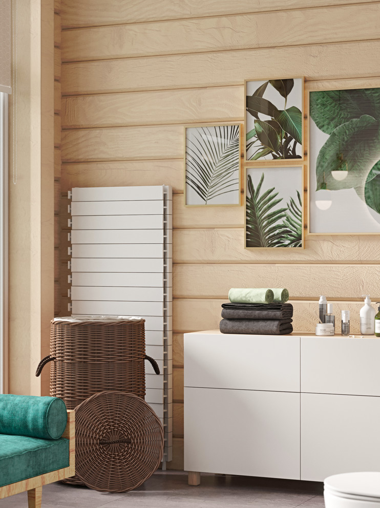 Дом из клееного бруса в пригороде Барнаула