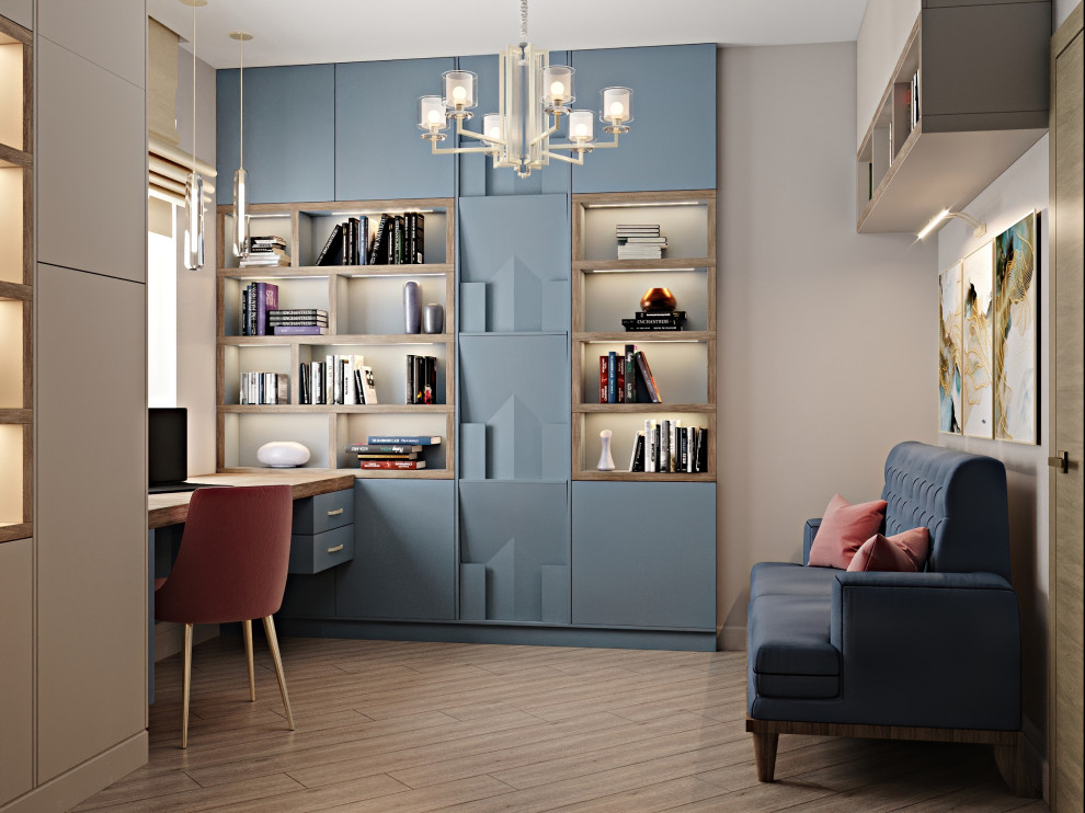 Лаконичная квартира в неоклассическом стиле.