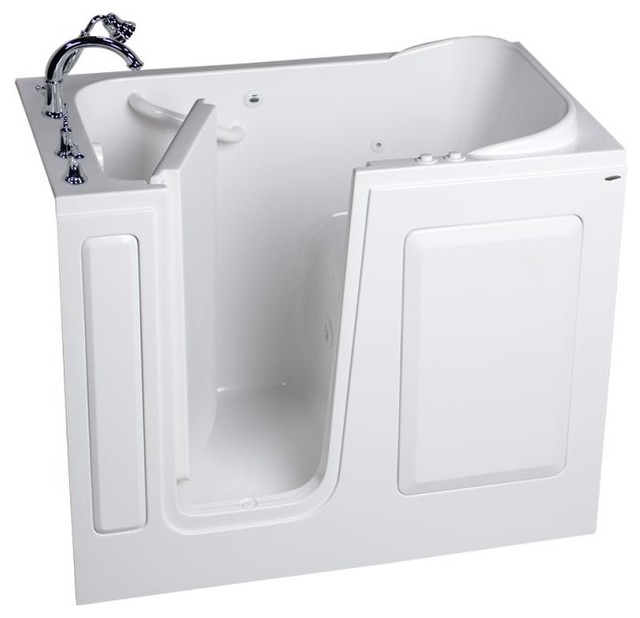 American Standard 2848.509.Cl Value 48" WalkIn Air/Whirlpool Bathtub
