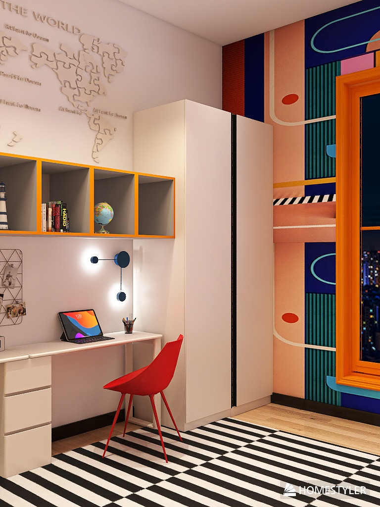 Детская в стиле мемфис