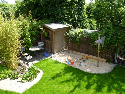 Auf Die Schippe Fertig Los 12 Ideen Fur Sandkasten Im Garten