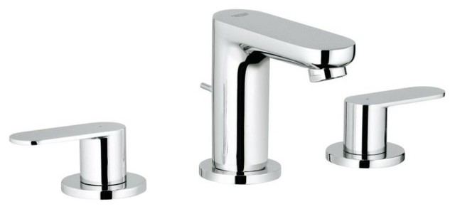 Grohe 20 199 A Eurosmart 8-Inch Widespread 2-Handle S-Size - Starlight Chrome