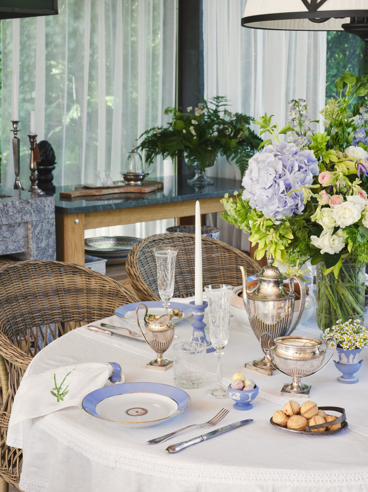 Сервировка «Чаепитие в русском стиле»