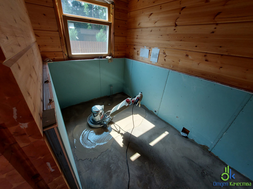 Шлифовка (корректировка) существующей стяжки пола