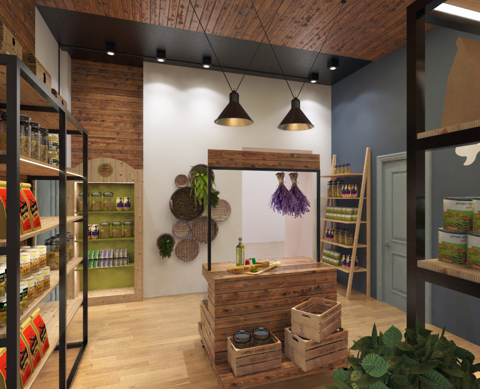 Дизайн-проект кафе от «Strekoza Design»