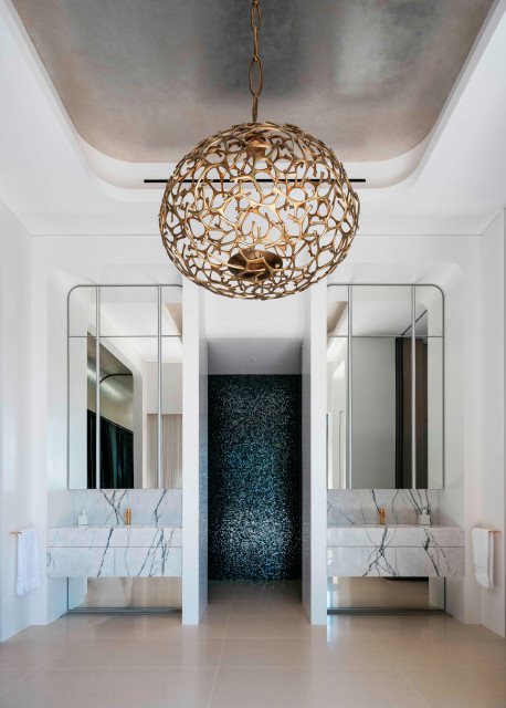 R Residence modern-badrum