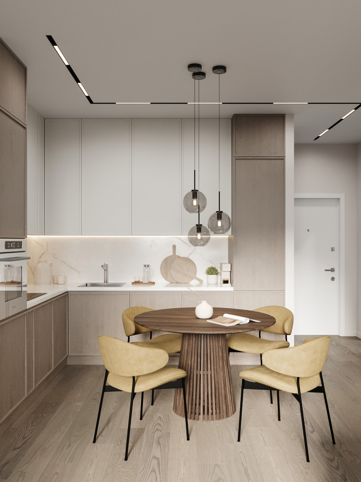 Современный проект квартиры 73 м² в ЖК на Причальном