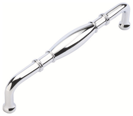 Belwith Hickory 128mm Williamsburg Chrome Cabinet Pull P3052-CH Hardware