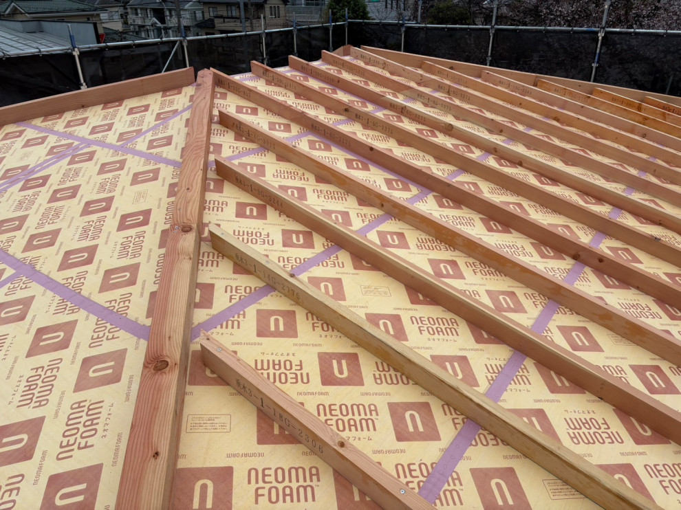 上尾の屋根断熱