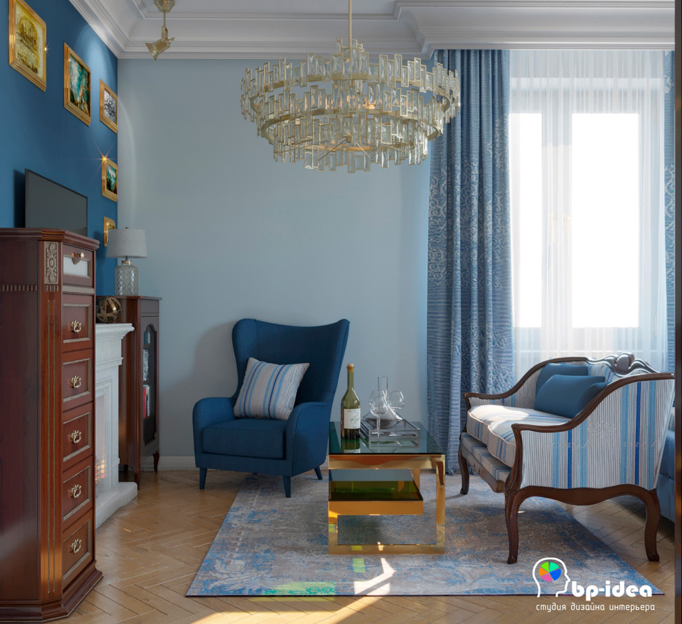 Дизайн-проект двухкомнатной квартиры в Куркино