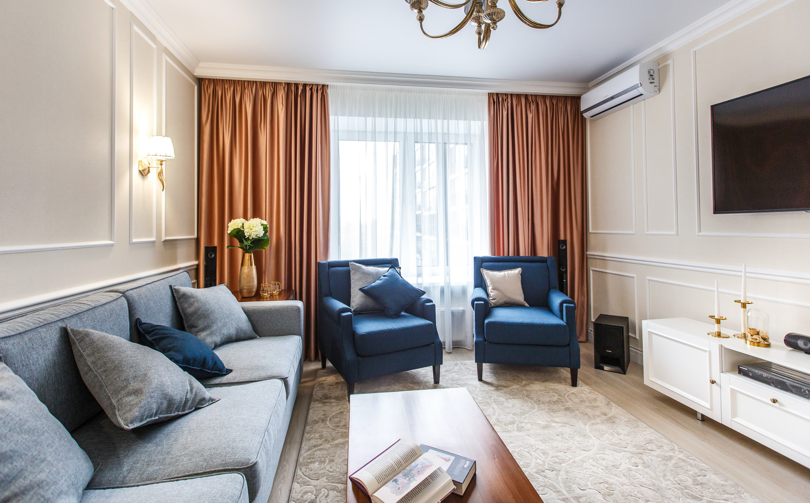 Дизайн трех комнатной квартиры в ЖК АРТ СИТИ