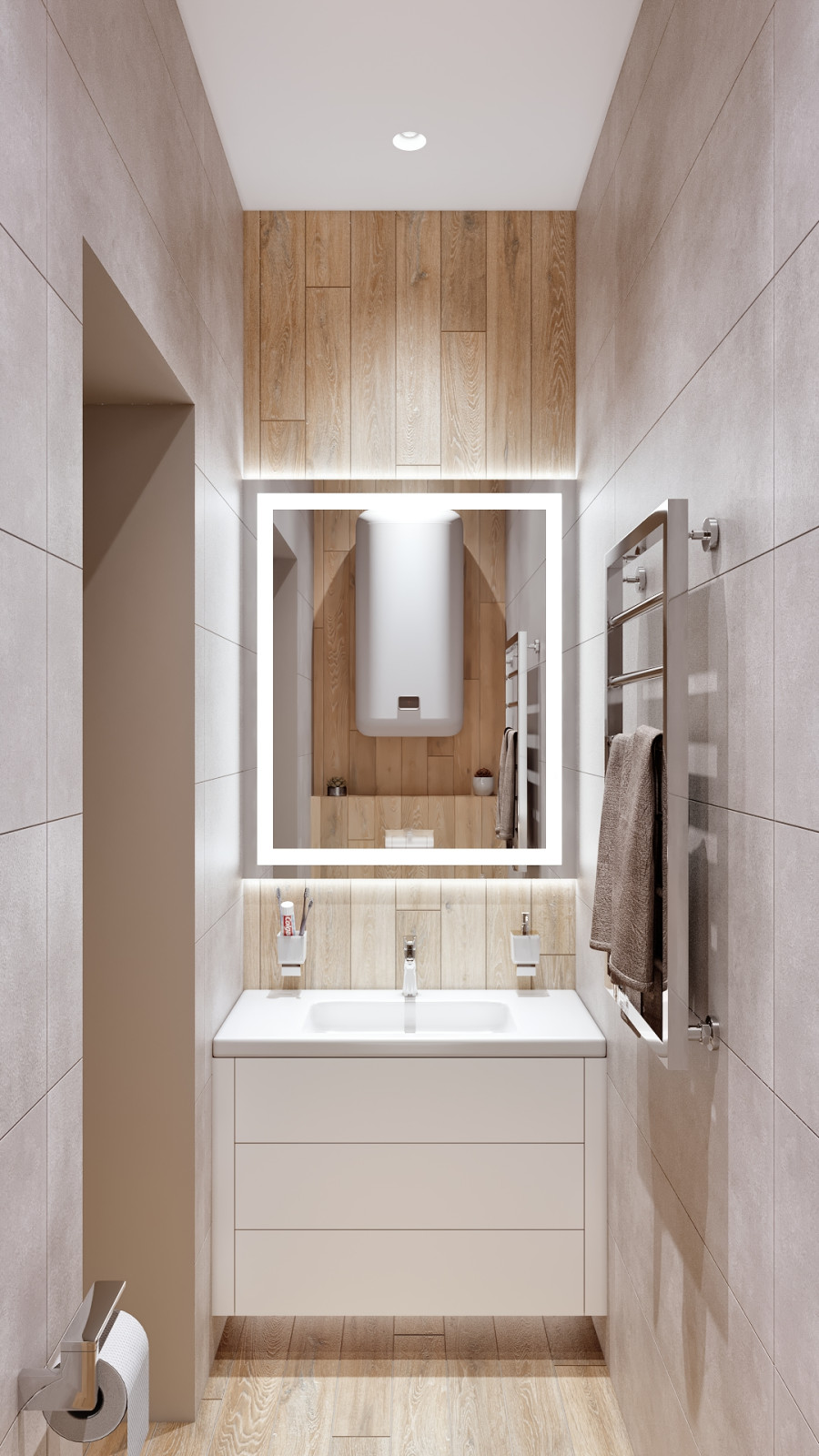 Дизайн-проект трехкомнатной квартиры