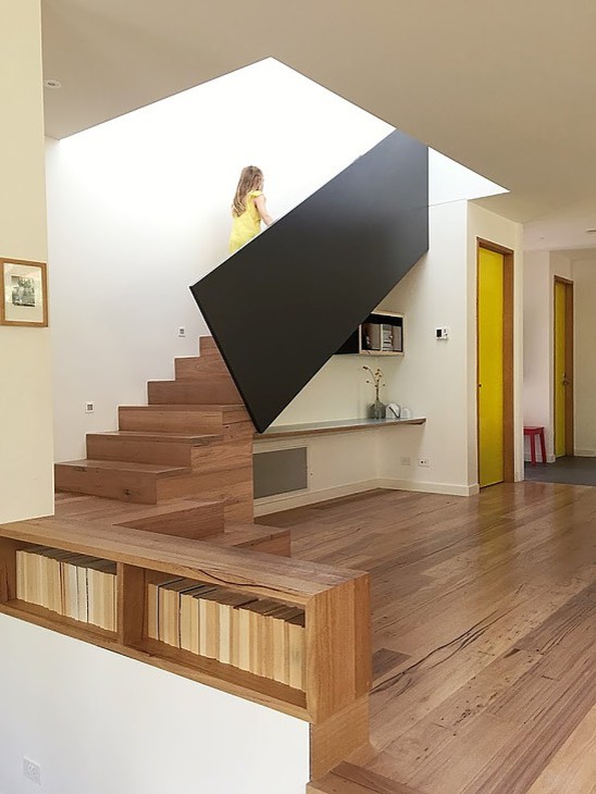 Design ideas for a contemporary staircase in Melbourne.