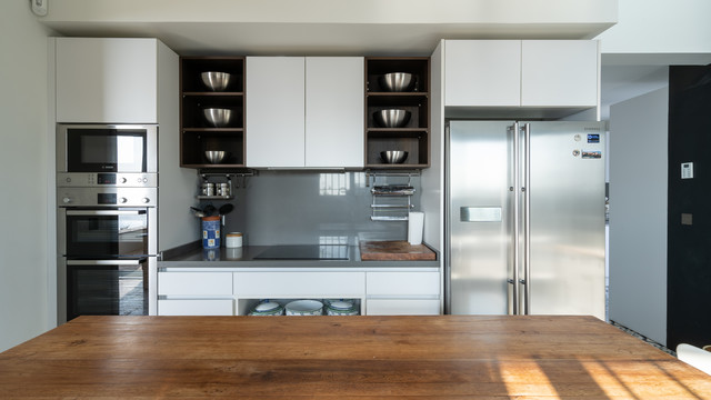 Villa en la playa mediterranean-kitchen