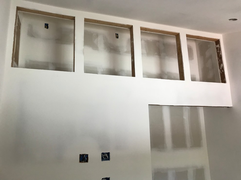 doors for storage over bedroom closet?