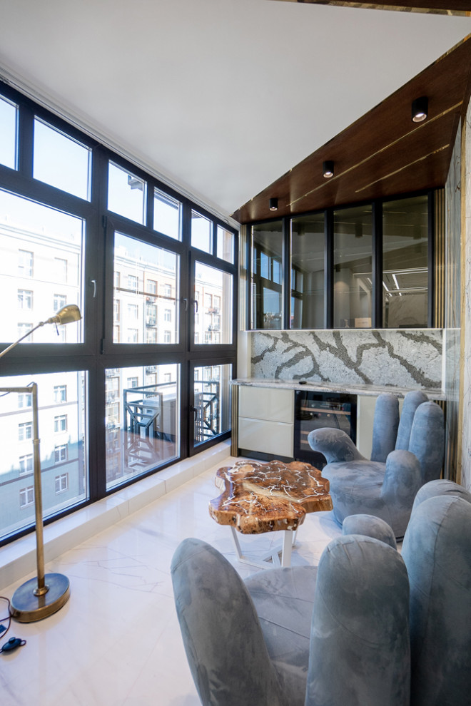 Ремонт квартиры в ЖК "Рассказово", 68 кв.м. в стиле ар-деко