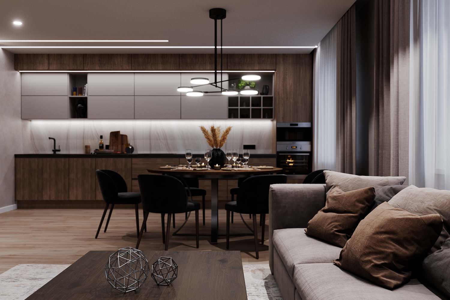 Contemporary для молодой семьи