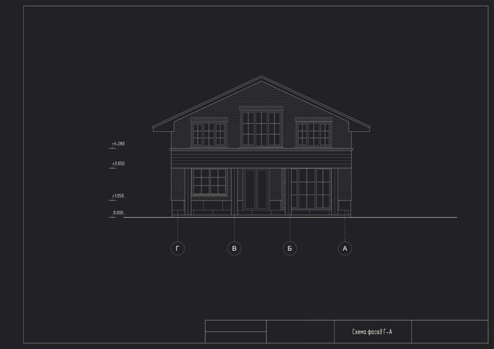Организация рельефа и реконструкция фасада дома.