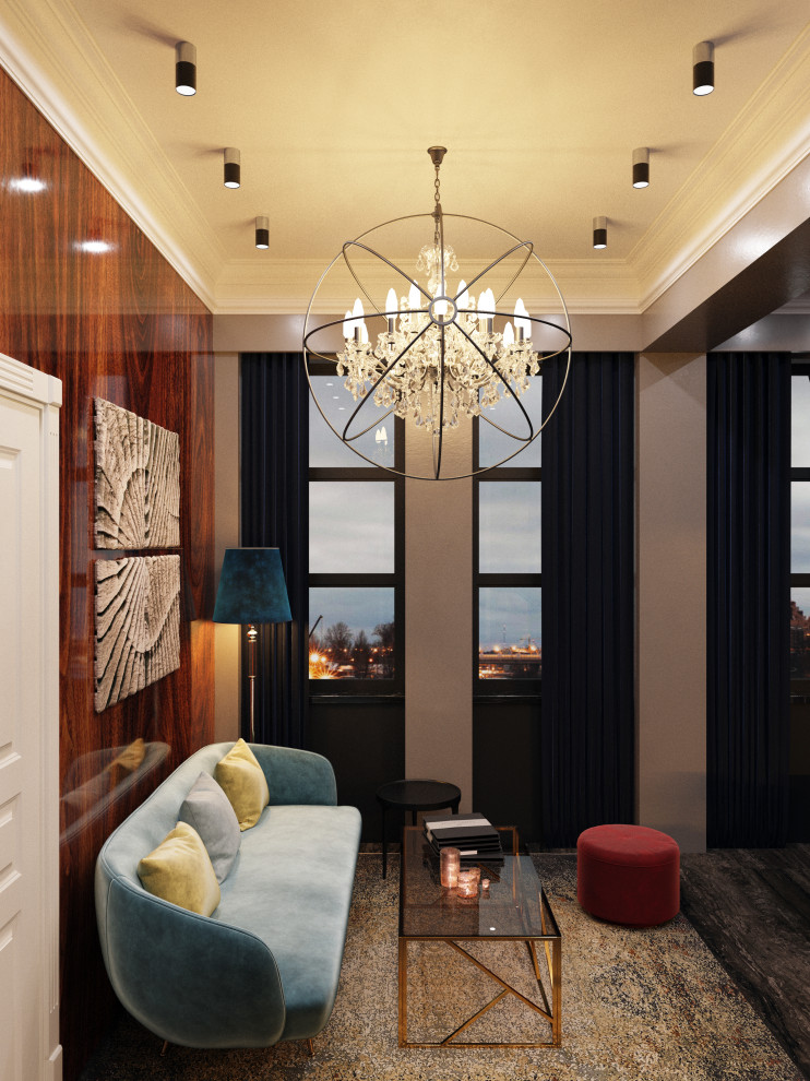 Дизайн проект однокомнатной квартиры в ЖК "Esper Club"