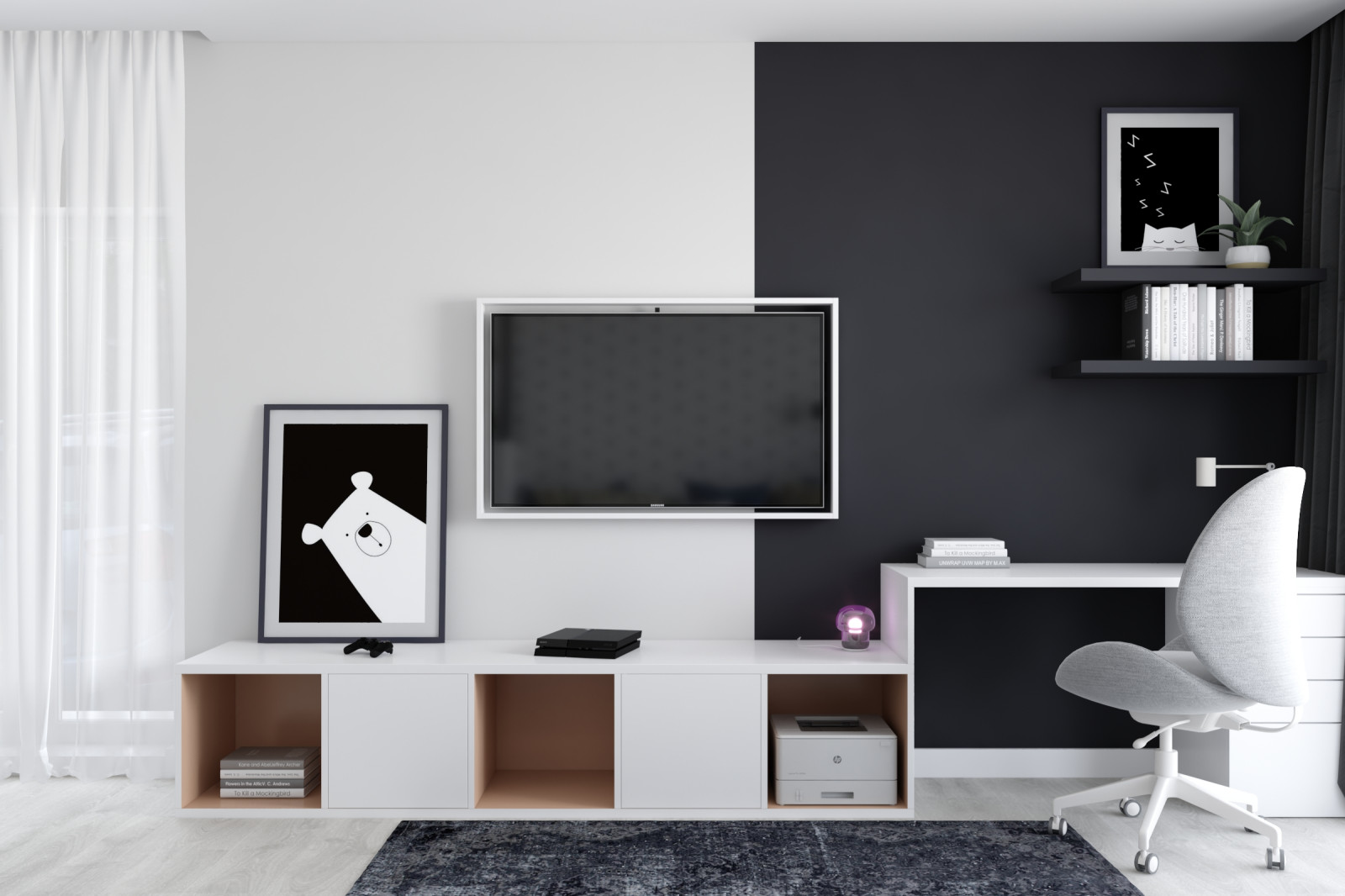 Дизайн квартиры в ЖК Король Плаза