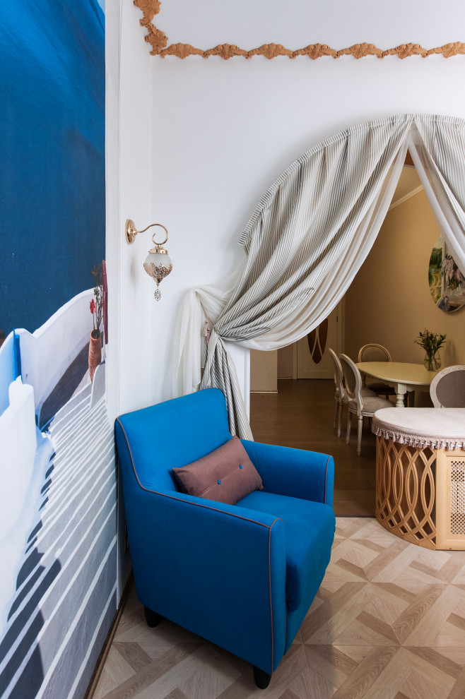 Французский прованс с элементами шебби-шик.