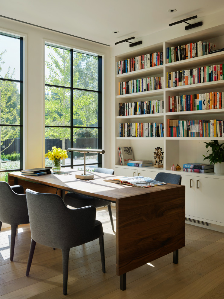 Trendy home office photo in San Francisco