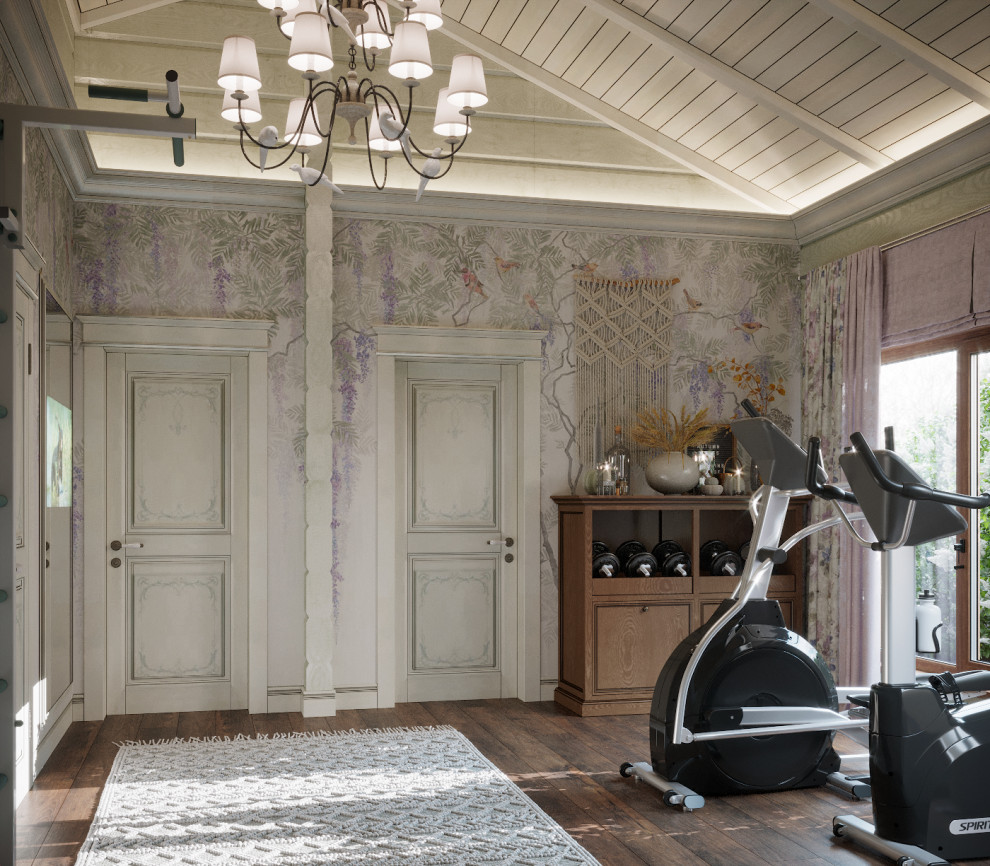 Интерьер в стиле Прованс в пос. Медное Озеро