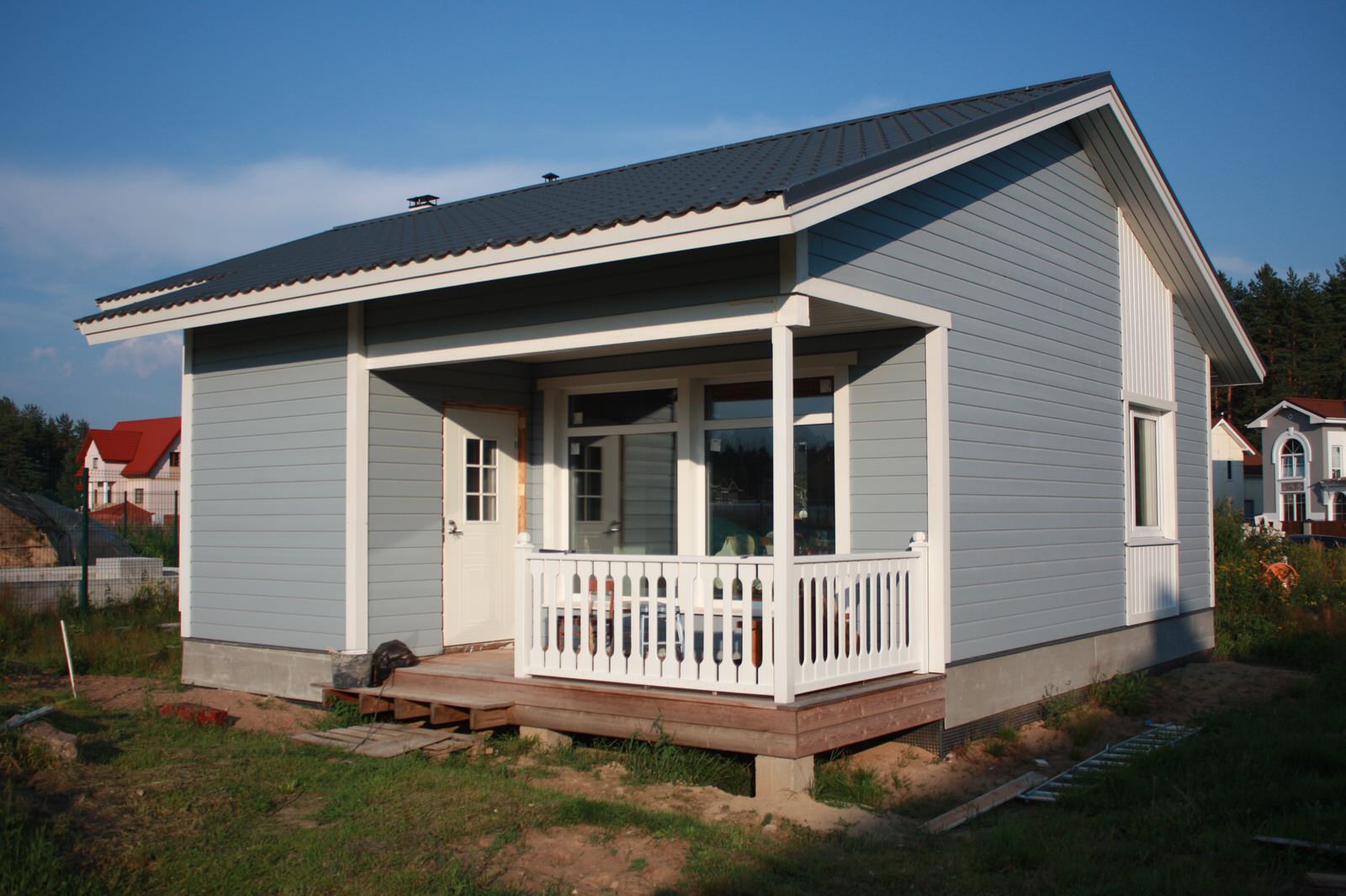 Дом в скандинавском стиле под Санкт-Петербургом