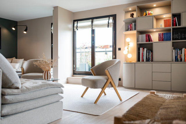 Projet Rousseau contemporary-living-room