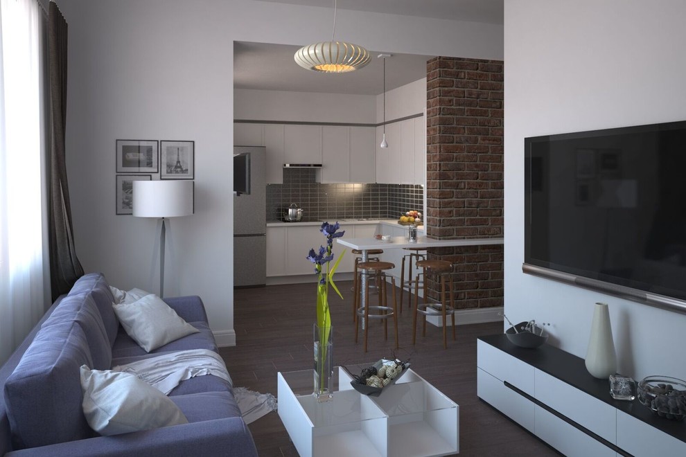 Квартира в стиле Лофт. ЖК Белый Парк.