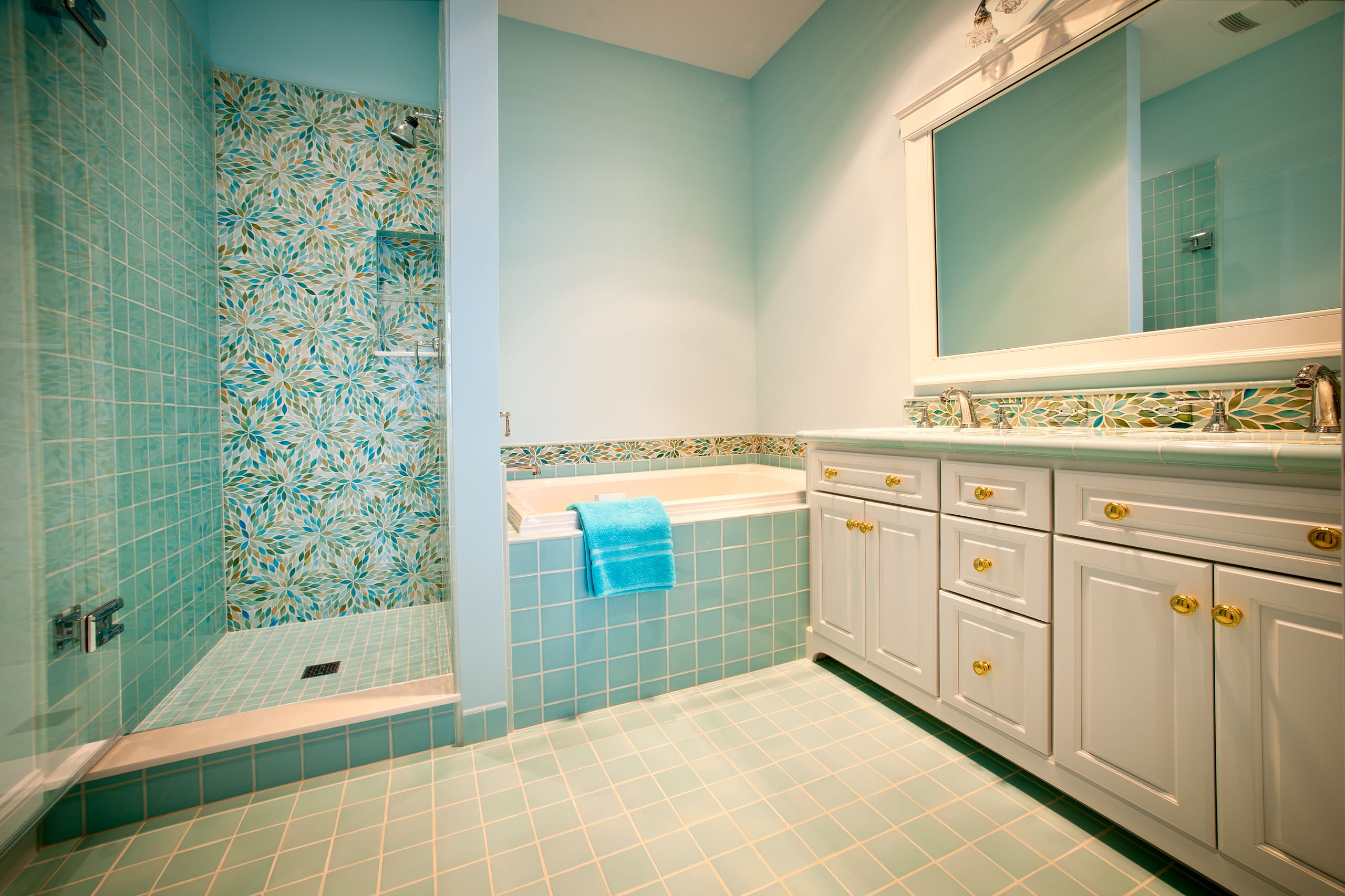 Blue And Yellow Bathroom Ideas Houzz