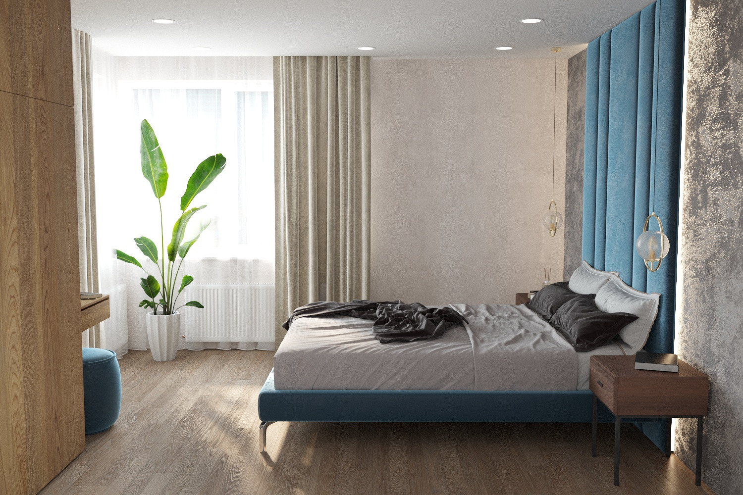 Двухкомнатная квартира для молодой пары