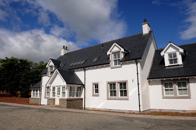 Snowdrop Lodge moderne-facade