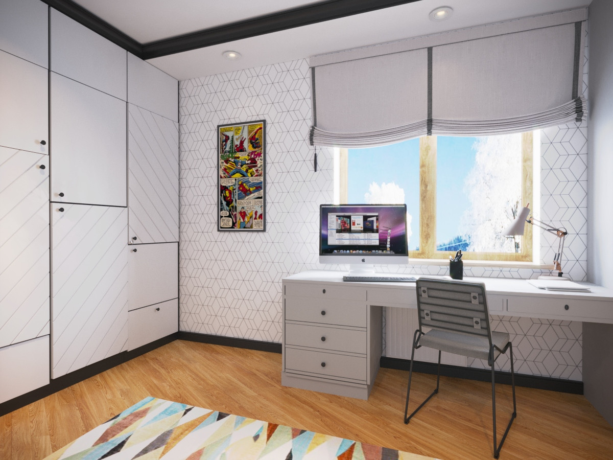 Проект дома в современной классике