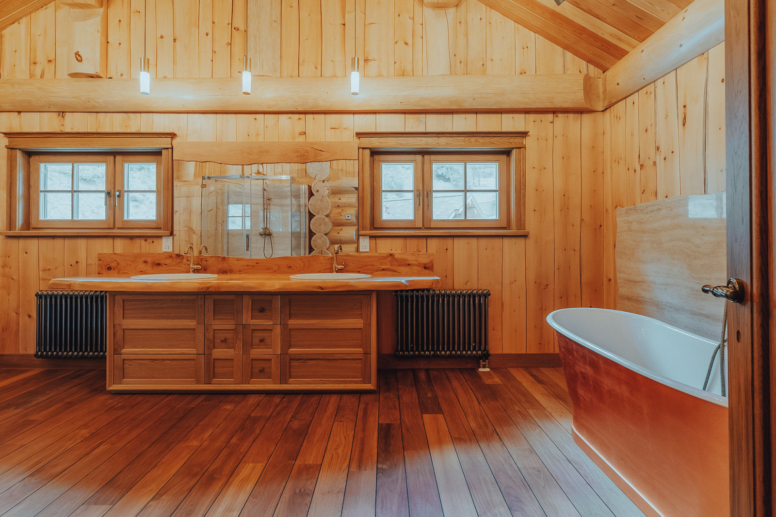 Санузлы - "мокрые зоны" в деревянном доме